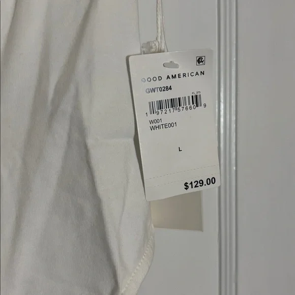 Good American White Poplin Corset - Picture 10 of 15